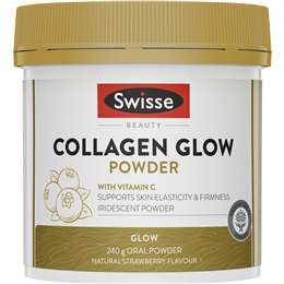 Swisse Beauty Collagen Glow Powder Strawberry Flavour 240g