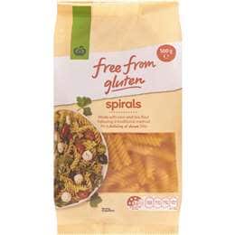 Free From Gluten Spirals