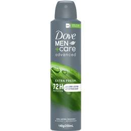 Dove Men+ Care Advanced Aerosol Antiperspirant Extra Fresh 72h 250 mL