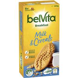 Belvita Breakfast Biscuits Milk & Cereals 6 pack