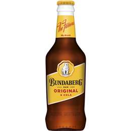 Bundaberg Rum & Cola Up Bottle