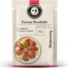 The Secret Ingredient Tuscan Meatballs Seasonals