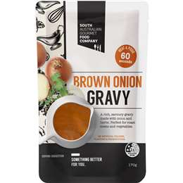 South Australian Gourmet Food Company Brown Onion Gravy 170g