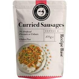 The Secret Ingredient Curried Sausages Recipe Base