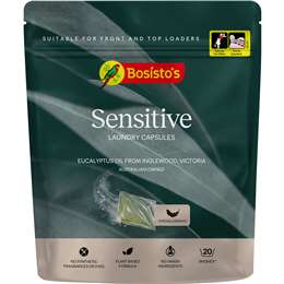 Bosistos Sensitive Laundry Capsules 20 Pack