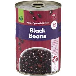 Woolworths Black Beans