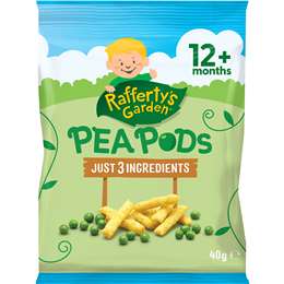 Rafferty's Garden Pea Pods 40g