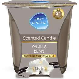 Pan Aroma Scented Candle Vanilla Bean 85g