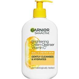 Garnier Skin Active Brightening Cream Cleanser Vitamin C 250mL