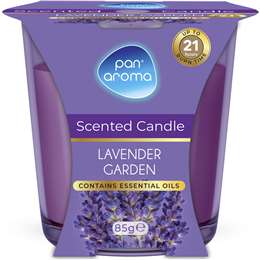 Pan Aroma Scented Candle Lavender Garden 85g