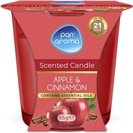 Pan Aroma Scented Candle Apple & Cinnamon 85g