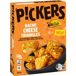 McCain Pickers Nacho Cheese Triangles