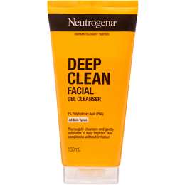 Neutrogena Deep Clean Facial Gel Cleanser 150mL