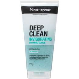 Neutrogena Deep Clean Invorating Foaming Scrub 150g