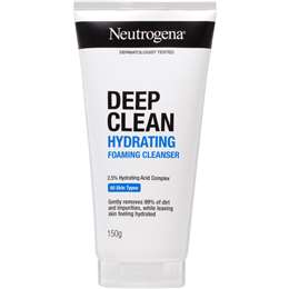 Neutrogena Deep Clean Hydrating Foaming Cleanser 150mL