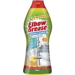 Elbow Grease Cream Cleaner With Micro Crystals Lemon Fresh 700g
