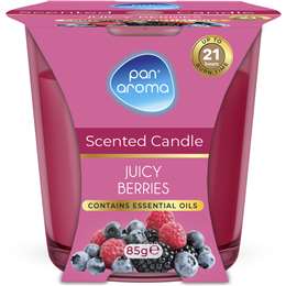 Pan Aroma Scented Candle Juicy Berries 85g