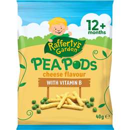 Rafferty's Garden Pea Pods Cheese Flavour 40g
