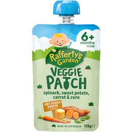Rafferty's Garden Veggie Patch Spinach Sweet Potato Carrot & Corn