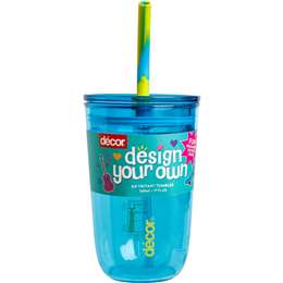 Decor Reusable Sip Tritan Tumbler Design Your Own 500mL each