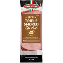 D'Orsogna Deli Fresh Leg Ham Triple Smoked