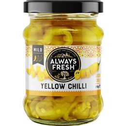 Always Fresh Yellow Chilli Mild 210g