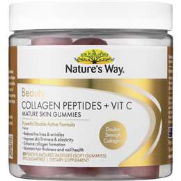 Nature's Way Beauty Collagen + Vitamin C Mature Skin Gummies 50 pack