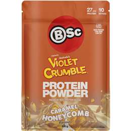 BSC Violet Crumble Protein Powder Caramel Honeycomb 400g