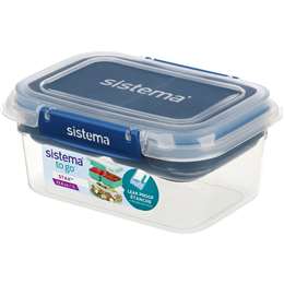 Sistema To Go Stax 1L Plastic Container With Lid each