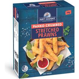 Just Caught Panko Crumbed Stretched Prawns