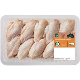 Woolworths RSPCA Approved Chicken Plain Wing Nibbles