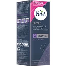 Veet Expert Hair Removal Cream Legs & Body 100mL