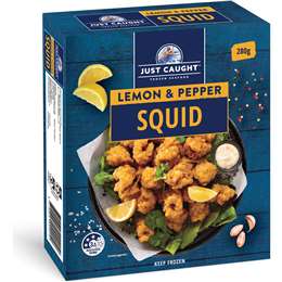 Just Caught Lemon & Pepper Squid