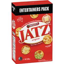 Arnott's Jatz Original Entertainers Pack