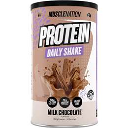 Muscle Nation Protein Daily Shake Powder Milk Chocolate Flavour 300g