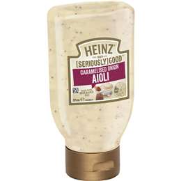 Heinz Seriously Good Caramelised Onion Aioli 295mL