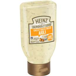 Heinz Seriously Good Cheesy Garlic Bread Aioli 295mL