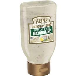 Heinz Zesty Lime & Herb Mayonnaise 295mL
