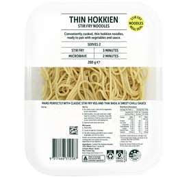 Thin Hokkien Stir Fry Noodles