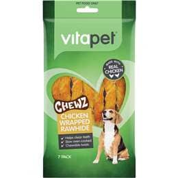 Vita Pet Chewz Chicken Wrapped Rawhide Twist Dog Treats