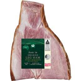 Woolworths Christmas Quarter Leg Ham
