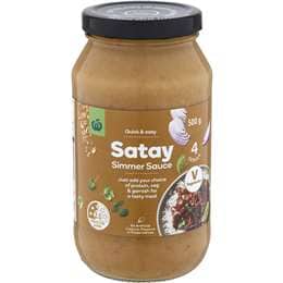 Woolworths Satay Simmer Sauce