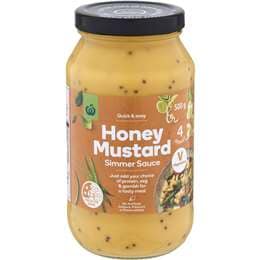 Woolworths Honey Mustard Simmer Sauce
