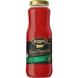 Leggo's Gourmet Rich Australian Tomato Passata Puree Sauce