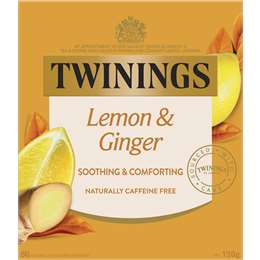 Twinings Tea Bags Lemon & Ginger