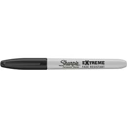 Sharpie Permanent Marker Pens Extreme Fine Tip, Black