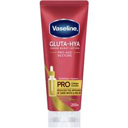 Vaseline Gluta-Hya Serum Burst Pro Age Restore Lotion 200mL