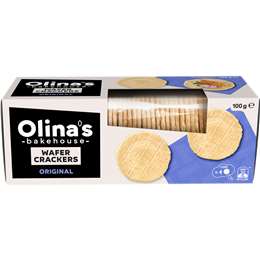 Olina's Bakehouse Wafer Crackers Original