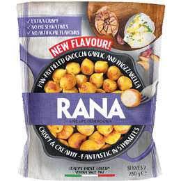 Rana Pan Fry Filled Gnocchi Garlic & Mozzarella