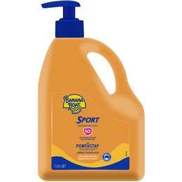 Banana Boat SPF 50+ Sport Sunscreen Lotion 1L